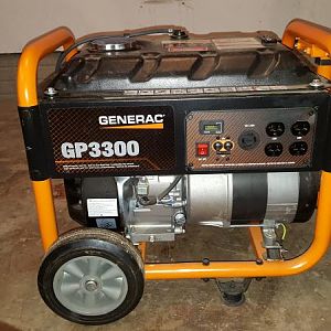 Generac GP 3300-Running Watts Portable Generator $300
