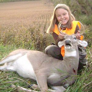 Kaleys First Deer Hunt 1