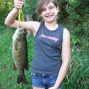 Autumns small mouth bass