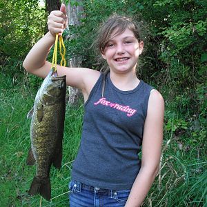 Autumns small mouth bass