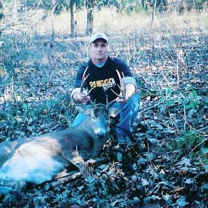 bow buck 2004   first buck with my bow gross 127 2/8