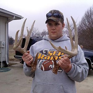 Buddy Holding pair sheds he found with me.
