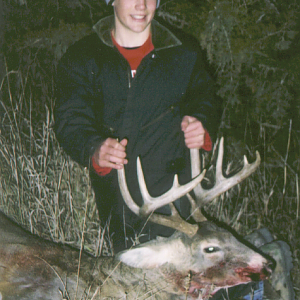 My first deer. Shotgun kill. 14 years old
