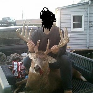This monster was spotlighted and shot near the Newton prison on November 22nd. He posted it on facebok and told a few friends, then was later turned i