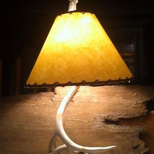 New lamp I made January 2013