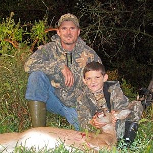 Blake's First Deer 9-28-13