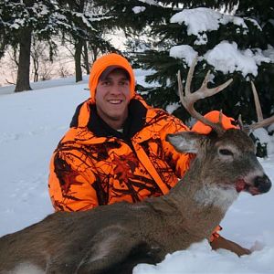 Seth's 2009 WI Muzzleloader Harvest